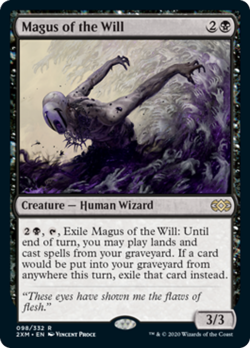 Magus of the Will FOIL Double Masters PLD Black Rare MAGIC MTG CARD ABUGames - Image 1