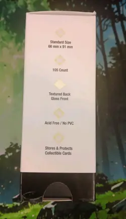 Ultra Pro-APEX 105ct Deck Card Sleeves-MTG-Mana 8-Plains - Image 2