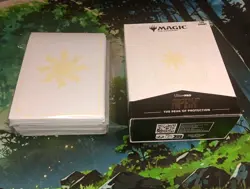 Ultra Pro-APEX 105ct Deck Card Sleeves-MTG-Mana 8-Plains - Image 4