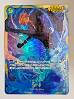 Sanji OP06-119 (SEC) ONE PIECE Card The Best vol.2 English PRB02 - Image 1