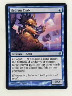 MTG Hedron Crab ** Zendikar ** English NM - Image 1