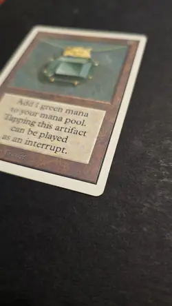 Mox Emerald Magic: The Gathering Power 9 Unlimited Card - Image 5