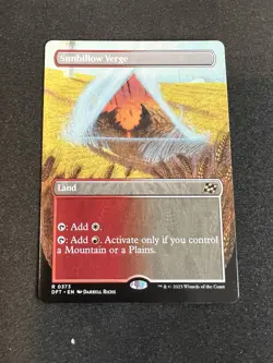 Sunbillow Verge (Borderless) Aetherdrift Regular Rare 0373 MTG DFT EN NM - Image 1