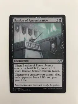 Bastion of Remembrance MTG Magic the Gathering Card NM Near Mint IKO - Image 1