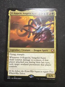 O-Kagachi, Vengeful Kami Commander: Dominaria United Regular - Image 1