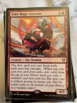 Wild-Magic Sorcerer Commander Legends: Battle for Baldur's Gate Regular - Image 1