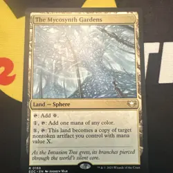The Mycosynth Gardens Commander: Edge of Eternities Regular - Image 1