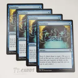 Preordain #84 x4 Playset 4x - MTG Magic The Gathering Commander Legends CMR - Image 1