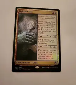 Fighter Class - Foil - Adventures in the Forgotten Realms - Near Mint - Image 1