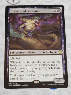 C3052 MAGIC MTG THEROS BEYOND DEATH GRAVEBREAKER LAMIA RARE NM - Image 1