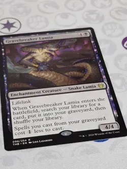C3052 MAGIC MTG THEROS BEYOND DEATH GRAVEBREAKER LAMIA RARE NM - Image 2