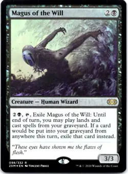 Magus of the Will - FOIL - Double Masters - 98 NM - Image 1