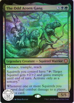 MTG The Odd Acorn Gang (7) | NM Foil | Commander: Bloomburrow {BLC} - Image 1