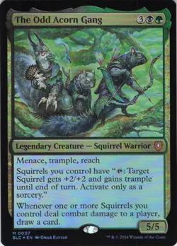 MTG The Odd Acorn Gang (7) | NM Foil | Commander: Bloomburrow {BLC} - Image 2