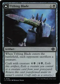 Tithing Blade - FOIL - C The Lost Caverns of Ixalan 128 - MTG - Image 1