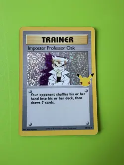 Pokemon TCG Imposter Professor Oak 73/102 Celebrations 25th Anniversary - Image 1