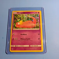 Slowpoke 5/12 Pokemon Card McDonalds Promo Confetti Holo 2018 PTCG - Image 5