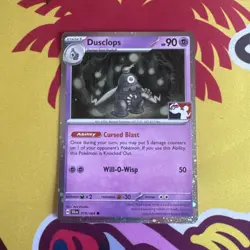 Dusclops Stamp Play! Pokemon Series 7 Prize Pack Holo Shrouded Fable 019/064 - Image 1