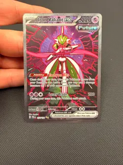 Iron Valiant EX 157/131 Special Illustration Rare Pokemon Prismatic Evolutions - Image 1