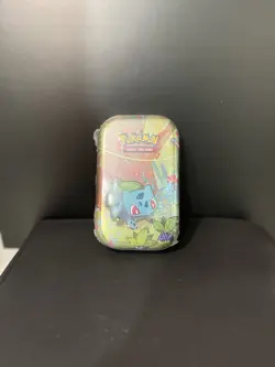 Pokemon TCG Kanto Friends Mini Tin - Bulbasaur - D21 - Brand New & Sealed - Image 1