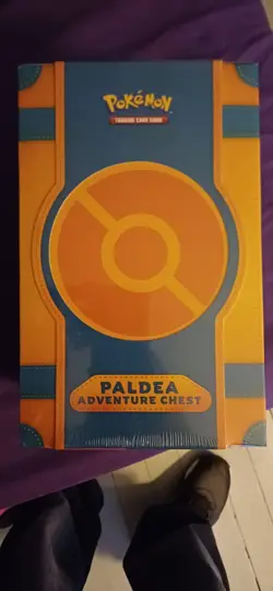 Pokemon TCG: Paldea Adventure Chest Factory Sealed - Image 1