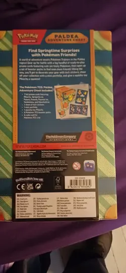 Pokemon TCG: Paldea Adventure Chest Factory Sealed - Image 2