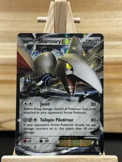 Pokemon XY Base Set Ultra Rare,Holo Skarmory EX #80/146 Near Mint or Better - Image 1