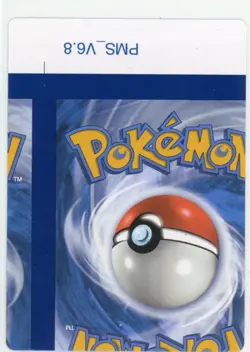 POKEMON HALLOWEEN Holo Error Miscut NFC Trick or Trade Holo Rare Colored Border! - Image 2