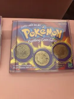 Pokemon Battling Coin Game Lot of 3 Sets Hasbro 1999 Original Cases - Vintage - Image 4