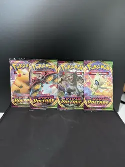 Pokemon TCG: Sword & Shield Vivid Voltage Booster Pack Art Set (NEW & SEALED) - Image 1
