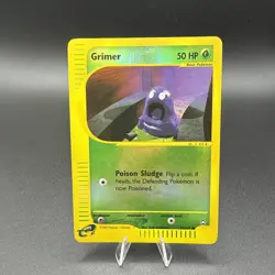 Pokemon TCG Grimer Aquapolis 79/147 Reverse Holo Rare E-Series WOTC NM - Image 1
