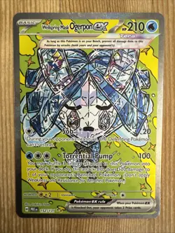 Wellspring Mask Ogerpon ex - 152/131 - Prismatic Evolutions - NM - Pokemon - Image 1