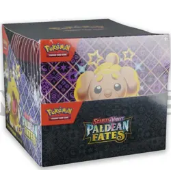 Pokemon TCG Paldean Fates Tech Sticker Collection Display - 12 Blisters 36 Packs - Image 1