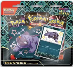 Pokemon TCG Paldean Fates Tech Sticker Collection Display - 12 Blisters 36 Packs - Image 4