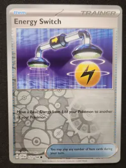 Energy Switch 173/198 Scarlet & Violet Base Reverse Holo Trainer Pokemon 2023 NM - Image 1