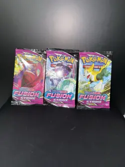Sword & Shield - Fusion Strike Booster Pack - Pokemon TCG x3 - Image 2