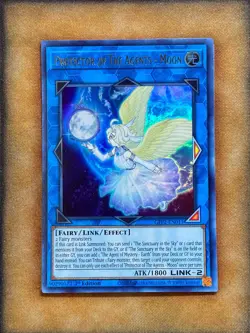 Yugioh Protector of the Agents - Moon GFP2-EN011 Ultra Rare 1st Ed NM - Image 1