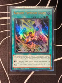 Radiant Typhoon Chant (ULTRA RARE) DOOD-EN061 (MINT) Yu-Gi-Oh! 1st Edition - Image 1