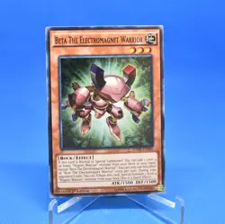 Yu-Gi-Oh! Beta the Electromagnet Warrior [SDMY-EN002] Super Rare 1st Ed VLP - Image 1
