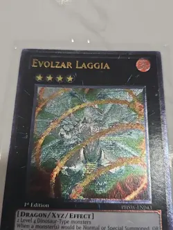 *** EVOLZAR LAGGIA *** ULTIMATE RARE (MP) PHSW-EN043 YUGIOH! - Image 2