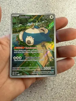 Pokemon TCG Snorlax Promo Holo Card 151 Scarlet and Violet 051. NM - Image 2
