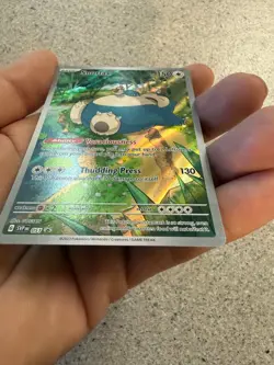 Pokemon TCG Snorlax Promo Holo Card 151 Scarlet and Violet 051. NM - Image 4