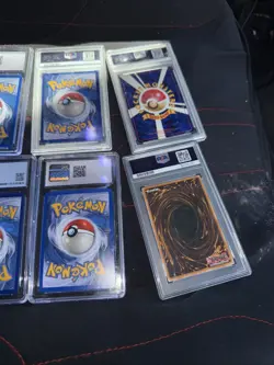 Pokemon TCG eight Pokemon cards and one Yu-Gi-Oh card - Image 4