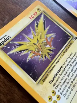 -2- Zapdos 15/62 Fossil Rare Holo Pokemon Card NM Vintage WOTC - Near Mint - Image 2