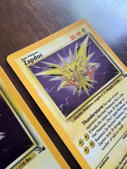 -2- Zapdos 15/62 Fossil Rare Holo Pokemon Card NM Vintage WOTC - Near Mint - Image 3