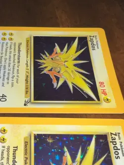 -2- Zapdos 15/62 Fossil Rare Holo Pokemon Card NM Vintage WOTC - Near Mint - Image 5