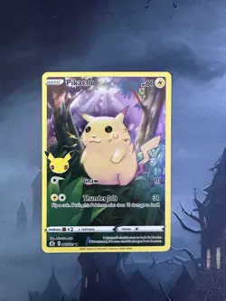 Pokemon TCG Celebrations Pikachu Full Art Holo Rare Card 005/025 2021 - Image 1