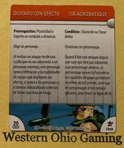 Heroclix Trick Shot #F008 Feat Card USED DC Legacy - Image 2