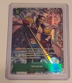 One Piece Card Game Royal Blood Smoker SR OP10-030 ALT ART Parallel English TCG - Image 1
