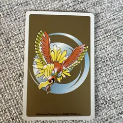 Croconaw Pokemon Playing Poker Card 1999 No.159 Ho-oh Nintendo Japanese - NM - Image 2